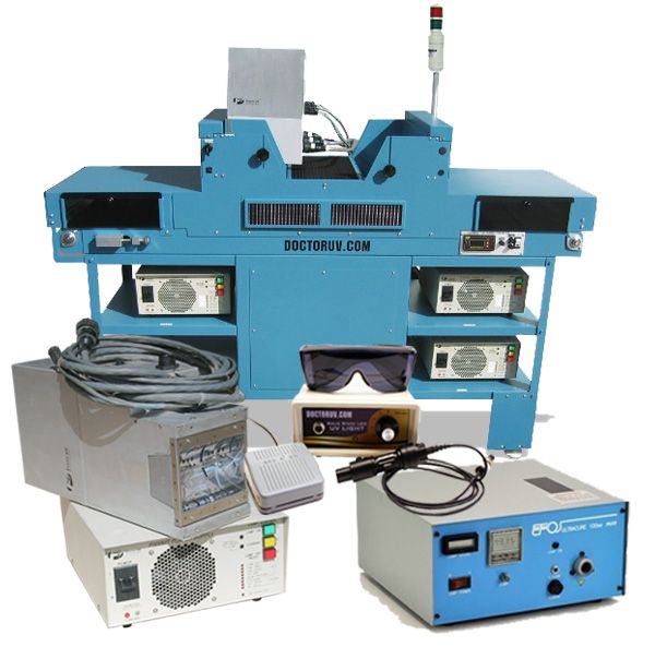 UV And UV LED Light Curing Systems Arc Lamps, Spot Curing